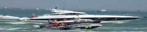 Solent Marine Events Sunseeker Yacht Charter on The Solent