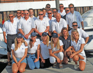 corporate marine events sunseeker boat hire