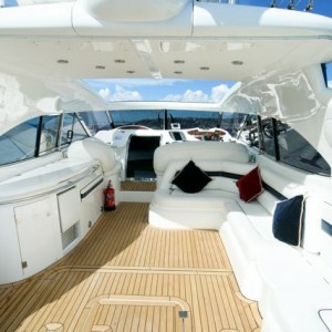 Staycation family and friends sunseeker yacht charter solent marine events