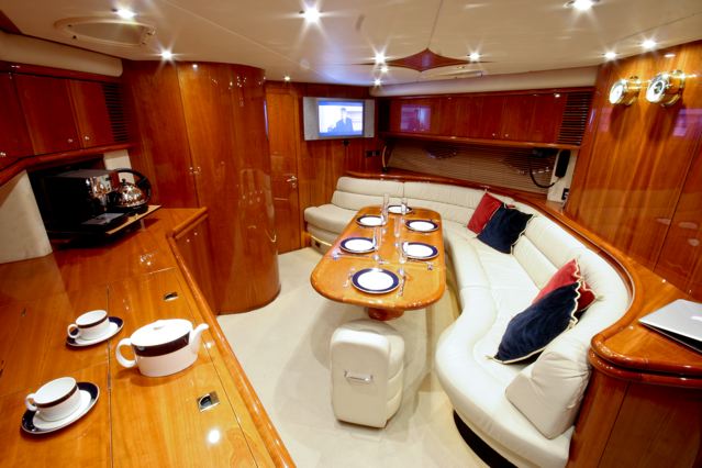 sunseeker yacht hire UK solent marine events