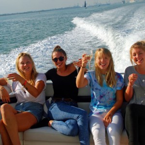 Staycation UK Sunseeker Yacht Hire Solent Marine Events