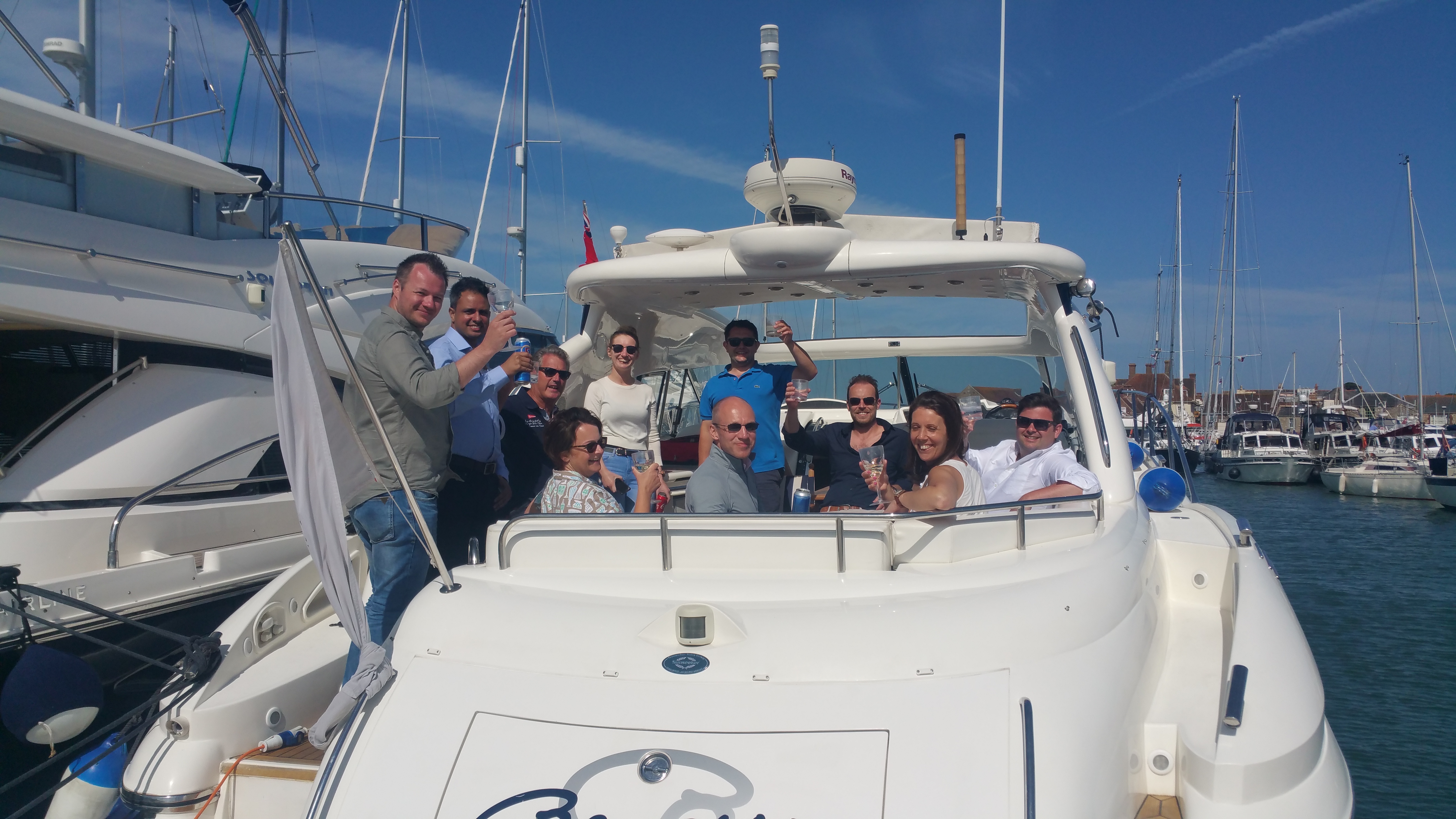 50th Birthday Parties Luxury Motor Yachts - Solent Marine Events
