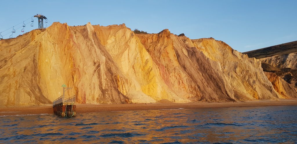 Alun Bay Sunset Sunseeker Cruise