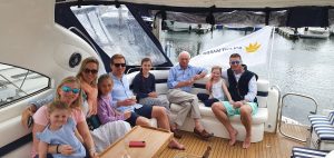 staycation luxury motor yacht charter solent marine events