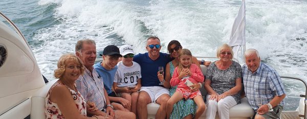 sunseeker charter family and friends