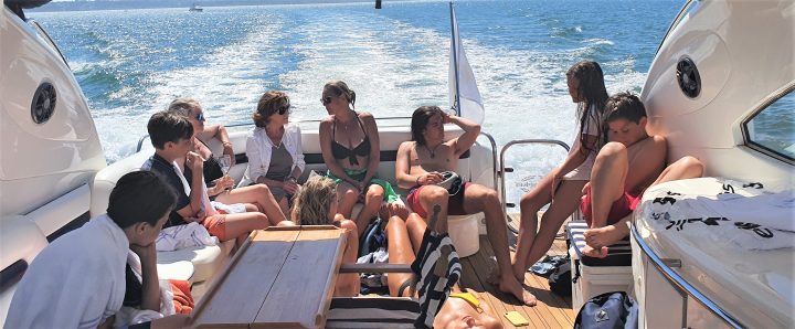 Staycation Family Holiday Cowes Isle of Wight Sunseeker Yacht Hire Solent Marine Events
