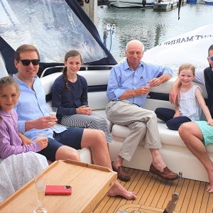 Staycation Family Holiday Lymington Hampshire Sunseeker Yacht Hire Solent Marine Events